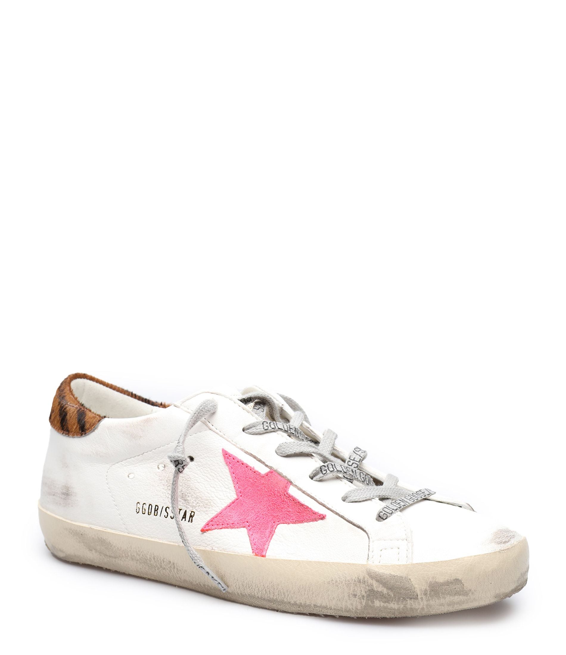 Golden Goose  -  Superstar rose/léopard