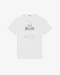 Isabel Marant - teeshirt femme blanc/argent