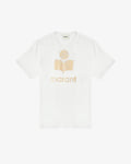 Isabel Marant - teeshirt femme blanc/or